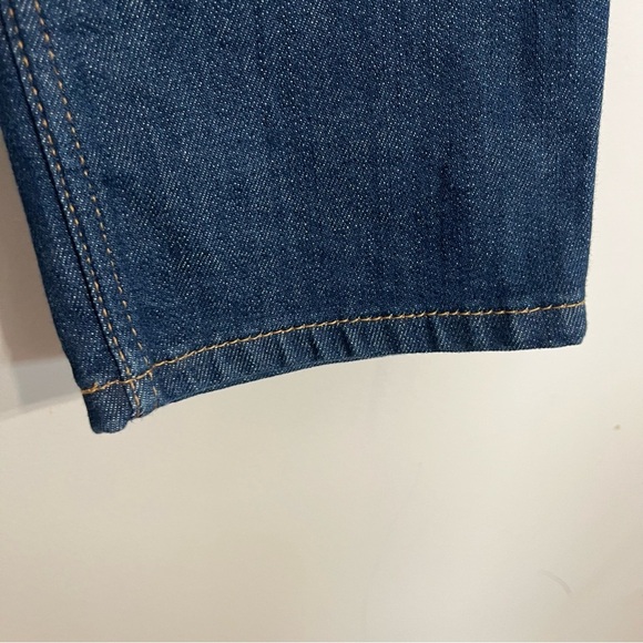 Levi's 514 Jeans Men's W28xL30 Blue Dark Wash Mid Rise Classic Fit Straight Leg - Picture 2 of 14